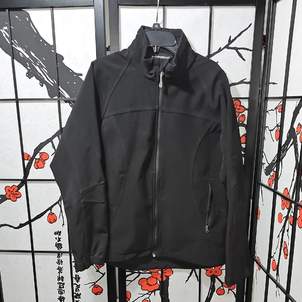 Black Diamond Women's Black Windbreaker Jacket M